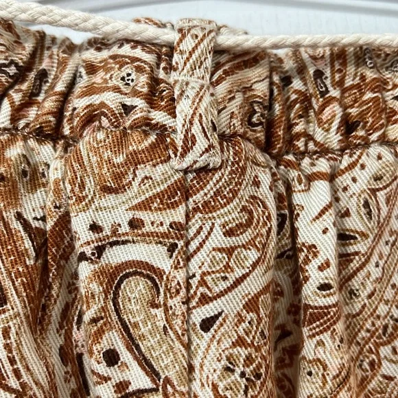 Paisley Drawstring Pants - Picture 4 of 7